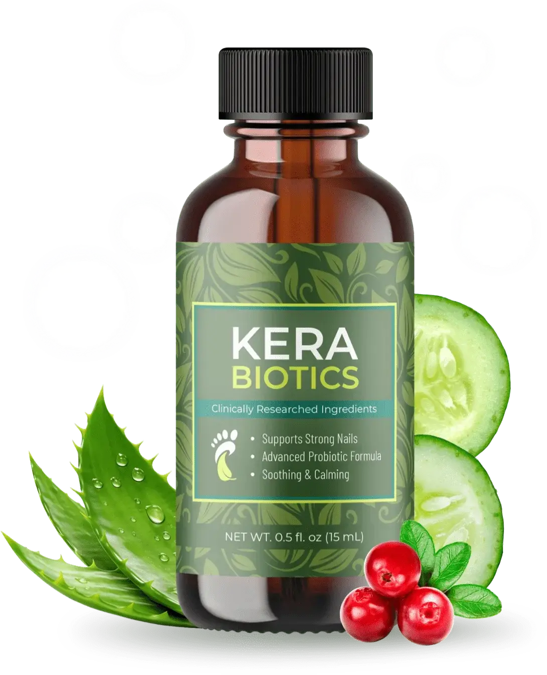 KeraBiotics Supplement Bottles